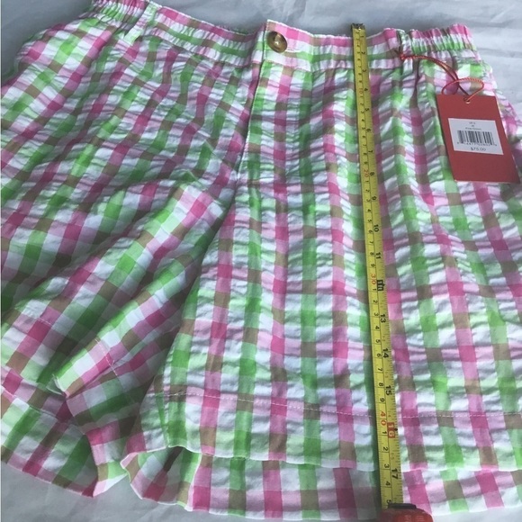 SOUTHERN PROPER PINK/ GREEN SEERSUCKER NWT COUNTRY CLUB SHORTS - Picture 11 of 14